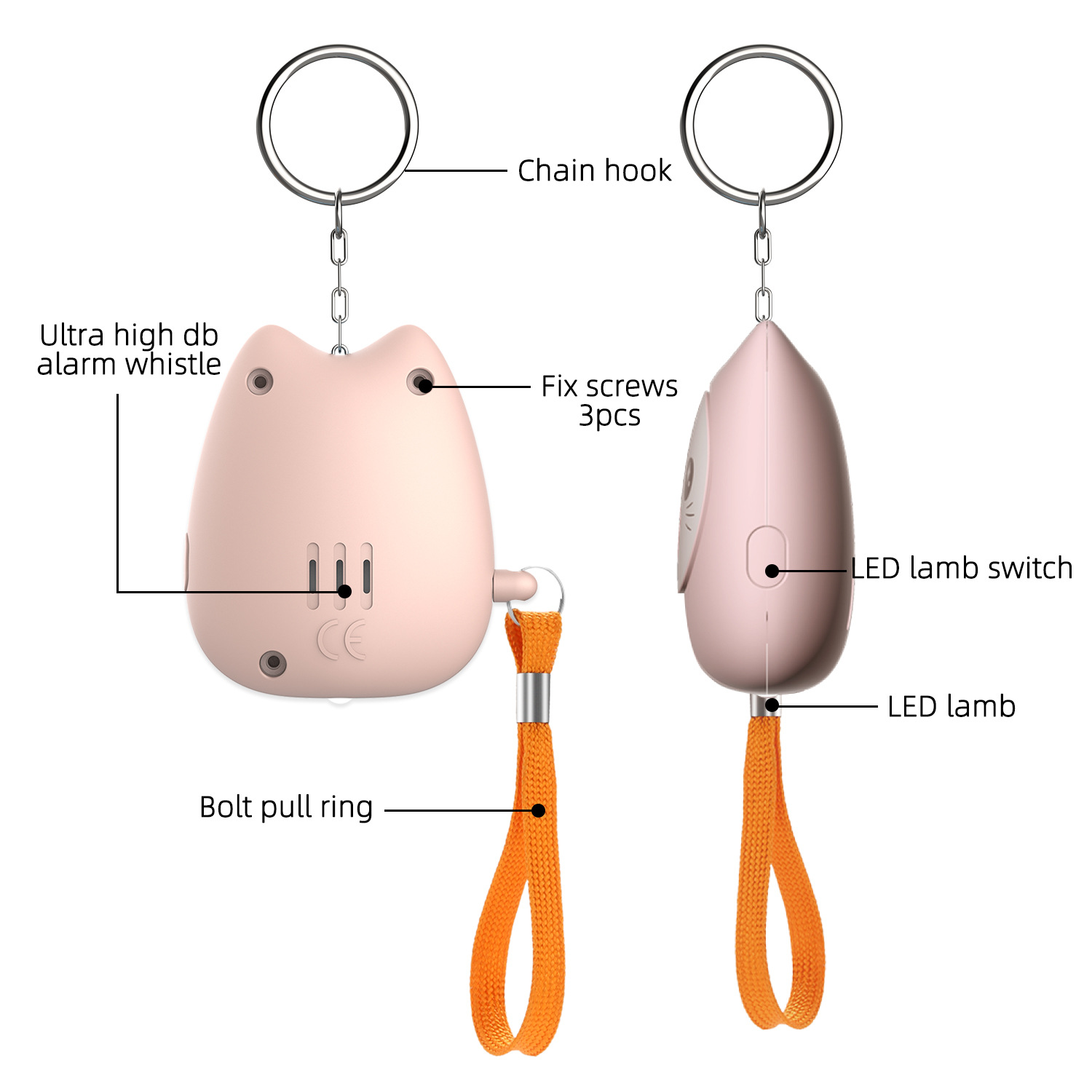 2025 Nuovo allarme personale A - Personal Alarm Keychain recensione e prezzo