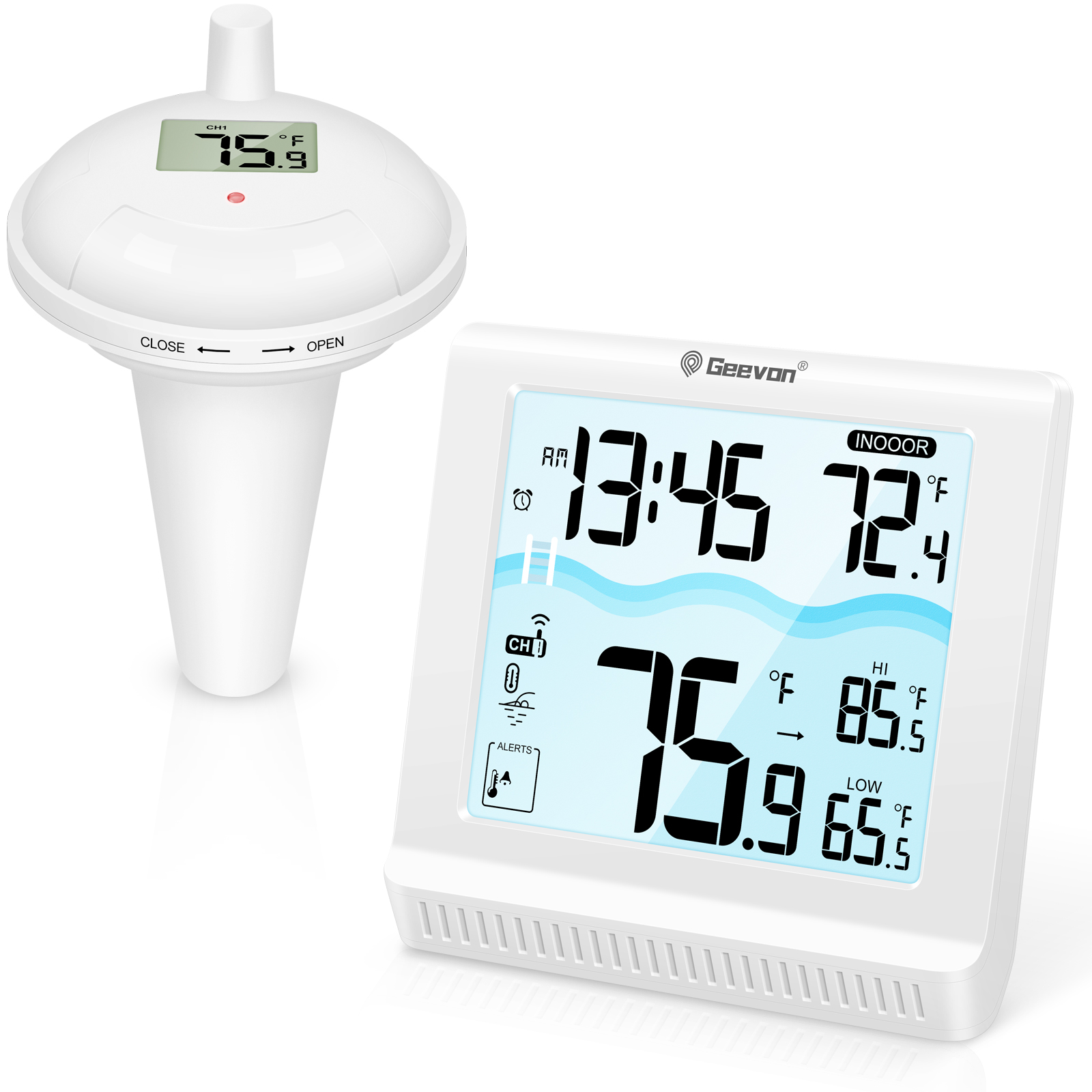 Geevon termometro per piscina  - Pool Alarm Float recensione e prezzo
